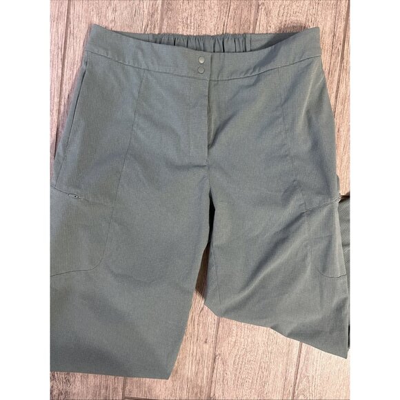 LULULEMON Light Utilitech Cargo Pocket High-Rise Pant Women Size 8 Green - Picture 5 of 5